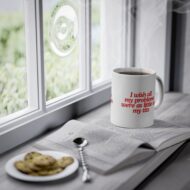 I wish all my problems were as little as my tits | Tasse (0.33l) – Bild 4