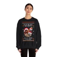 Es ist die Zeit des gebens - also gebe ich auf | Frontprint | Unisex Fit | Crewneck Sweatshirt – Bild 3