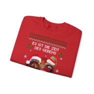 Es ist die Zeit des gebens - also gebe ich auf | Frontprint | Unisex Fit | Crewneck Sweatshirt – Bild 9