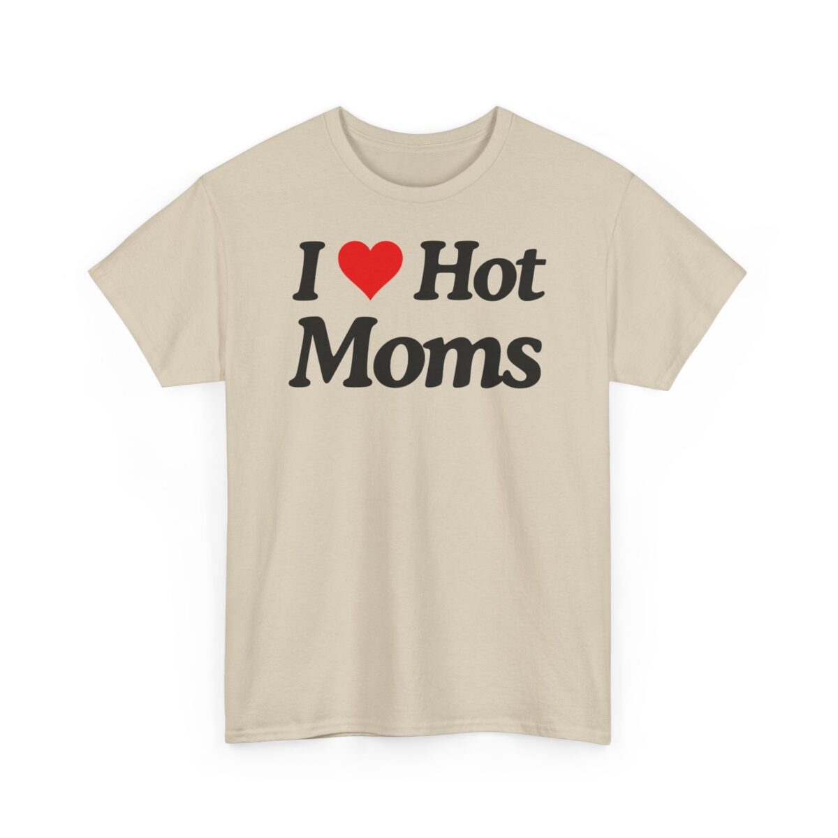 I ❤️ moms | Frontprint | Unisex Fit | Heavy Cotton Tee – Bild 3