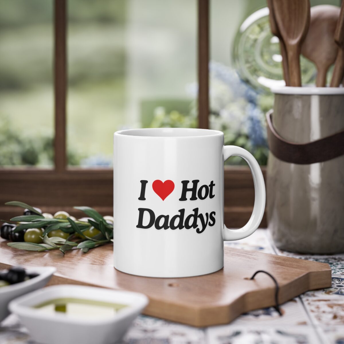 I love hot Daddys | Tasse (0.33l) – Bild 2