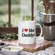 I love hot Daddys | Tasse (0.33l) – Bild 2