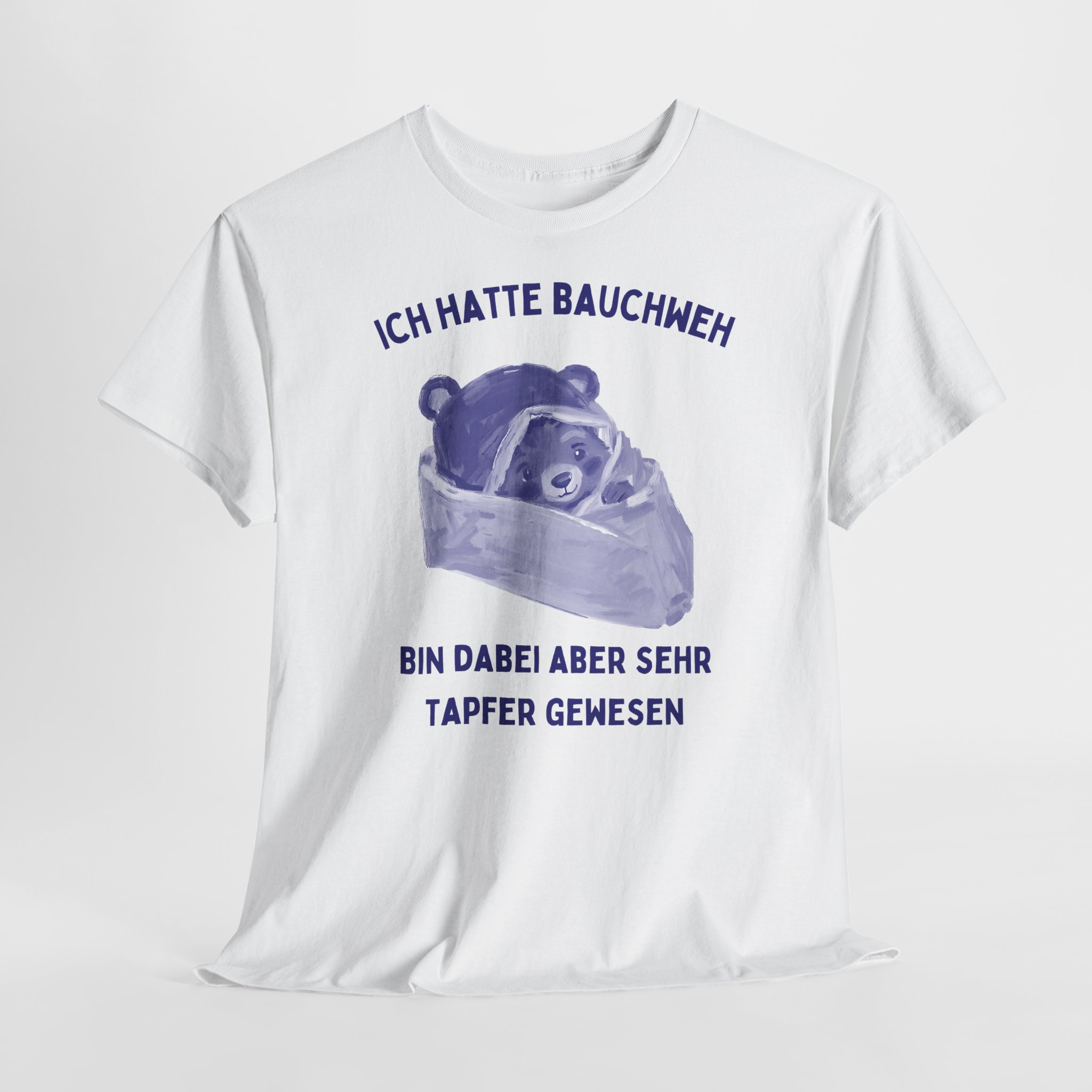 18388529412944462727_2048-1.jpeg Ich hatte Bauchweh | Frontprint | Unisex Fit | Heavy Cotton – Bild 4