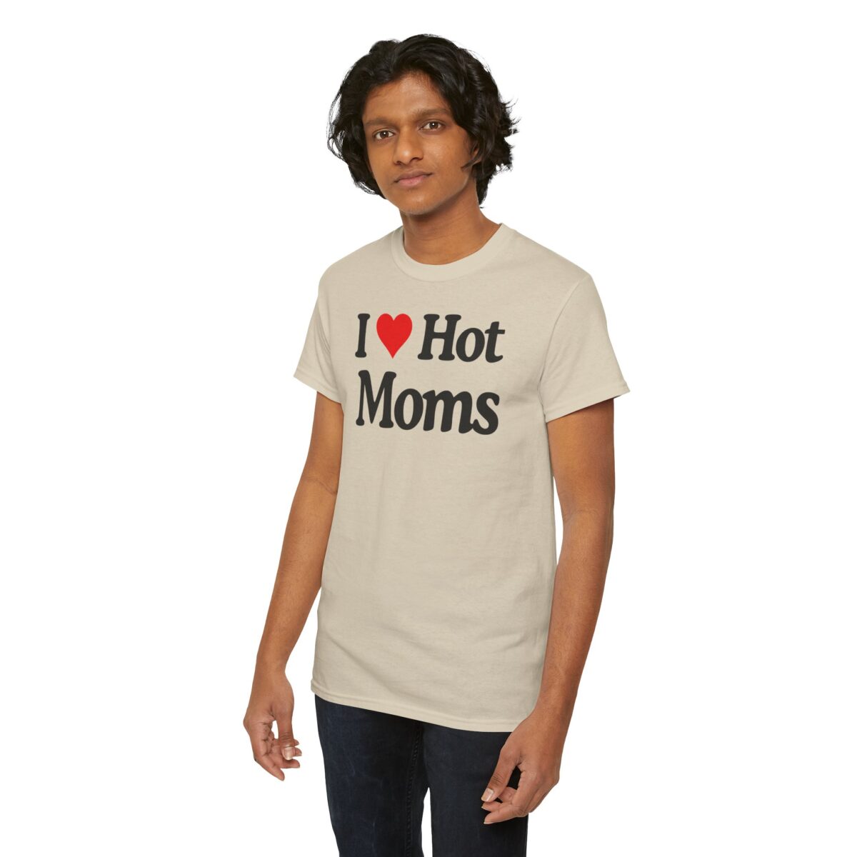 I ❤️ moms | Frontprint | Unisex Fit | Heavy Cotton Tee – Bild 7