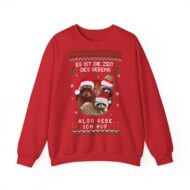 Es ist die Zeit des gebens - also gebe ich auf | Frontprint | Unisex Fit | Crewneck Sweatshirt – Bild 8