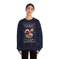 Es ist die Zeit des gebens - also gebe ich auf | Frontprint | Unisex Fit | Crewneck Sweatshirt – Bild 7
