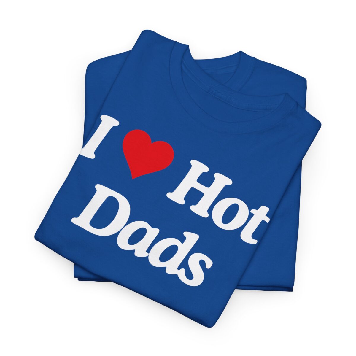 I ❤️ hot dads | Frontprint | Unisex | Heavy Cotton Tee – Bild 2
