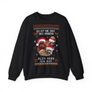 Es ist die Zeit des gebens - also gebe ich auf | Frontprint | Unisex Fit | Crewneck Sweatshirt