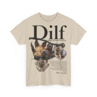 DILF - Digga ich liebe Faultiere | Frontprint | Unisex Tee  | Heavy Cotton – Bild 10