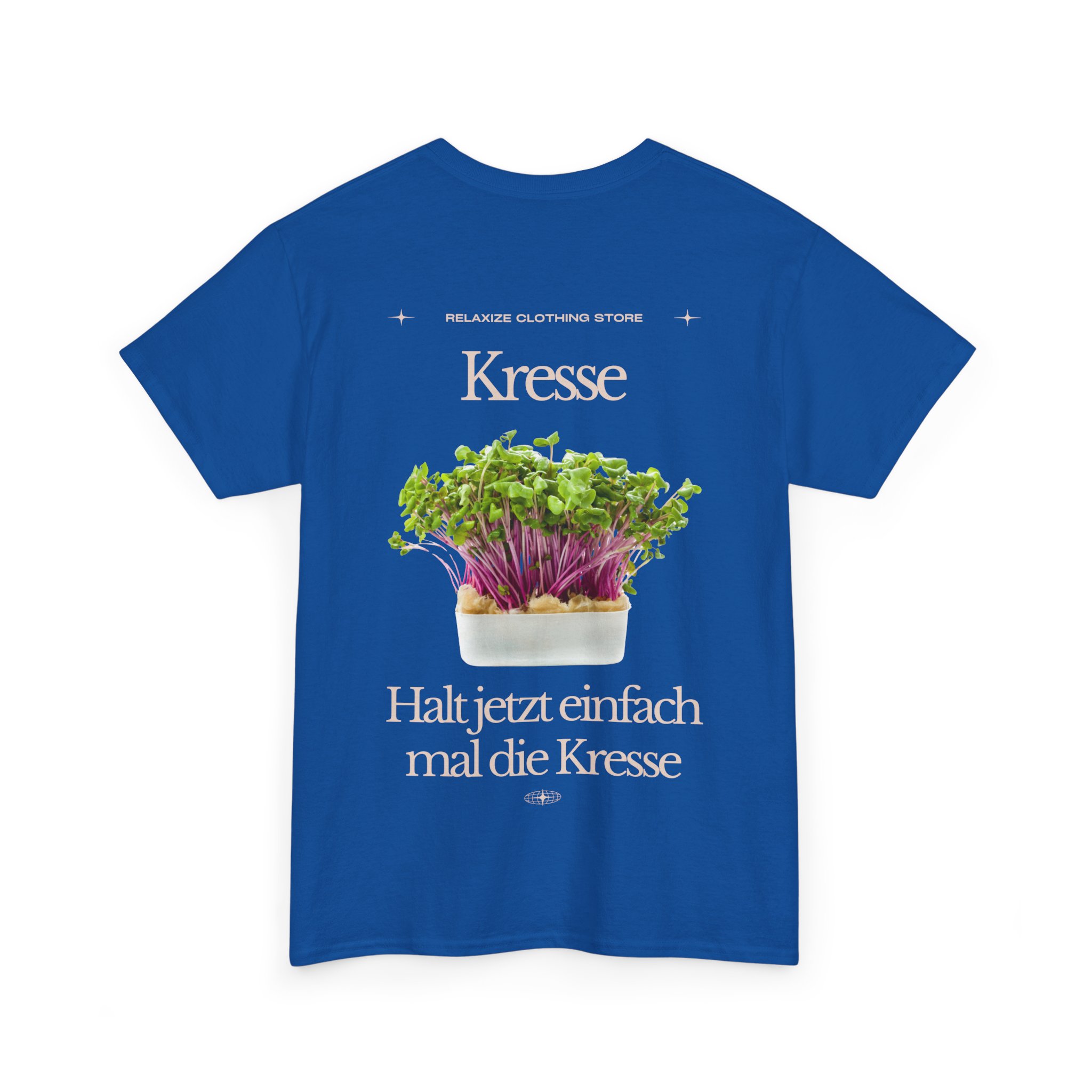 2109321392344865843_2048.jpeg Halt jetzt einfach mal die Kresse | Backprint | Unisex Tee  | Heavy Cotton – Bild 11