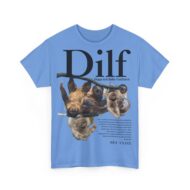 DILF - Digga ich liebe Faultiere | Frontprint | Unisex Tee  | Heavy Cotton – Bild 13