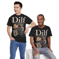 DILF - Digga ich liebe Faultiere | Frontprint | Unisex Tee  | Heavy Cotton – Bild 8