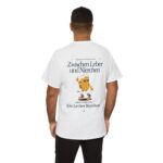 Zwischen Leber und Nierchen passt immer noch ein lecker Bierchen | Backprint | Unisex Tee  | Heavy Cotton