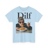 DILF - Digga ich liebe Fusilli | Frontprint | Unisex Fit | Heavy Cotton Tee – Bild 13