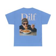DILF - Digga ich liebe Fusilli | Backprint | Unisex Fit | Heavy Cotton Tee – Bild 21