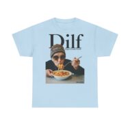 DILF - Digga ich liebe Fusilli | Frontprint | Unisex Fit | Heavy Cotton Tee – Bild 12