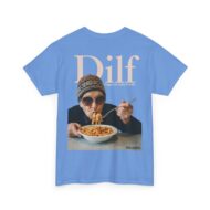 DILF - Digga ich liebe Fusilli | Backprint | Unisex Fit | Heavy Cotton Tee – Bild 22
