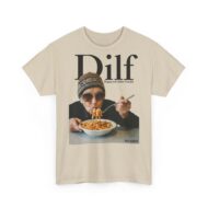 DILF - Digga ich liebe Fusilli | Frontprint | Unisex Fit | Heavy Cotton Tee – Bild 11