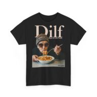 DILF - Digga ich liebe Fusilli | Frontprint | Unisex Fit | Heavy Cotton Tee – Bild 9